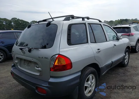 2004 Hyundai Santa Fe из США, поврежденный, VIN KM8SB12B34U746959